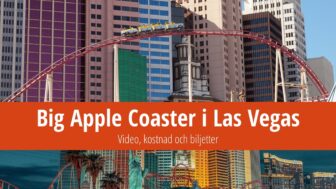Big Apple Coaster i Las Vegas: Video, kostnad och biljetter