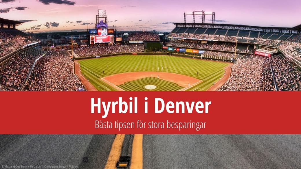 Hyrbil i Denver – pris, kreditkort och försäkring