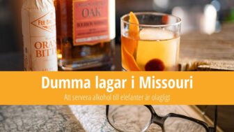 Dumma lagar i Missouri: Elefanter får inte ges alkohol