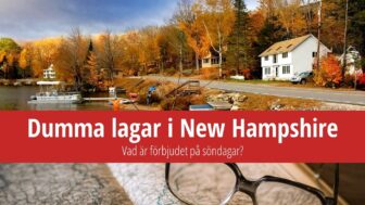 Dumma lagar i New Hampshire: Vad är förbjudet på söndagar?