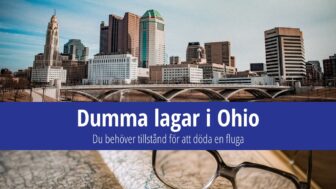 Dumma lagar i Ohio: Att döda en fluga kräver tillstånd