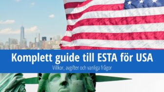 ESTA inresetillstånd till USA – villkor, avgifter och frågor