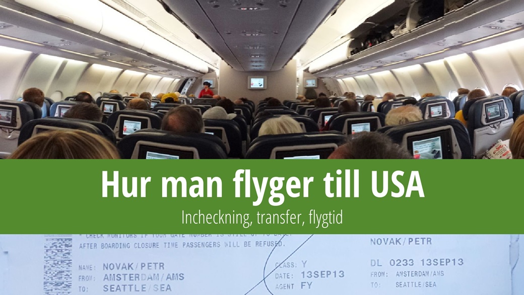 Hur man flyger till USA: Incheckning, transfer, flygtid | © Petr Novák