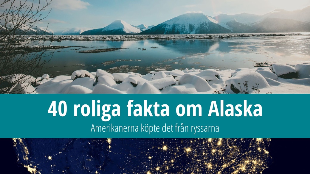 Intressanta fakta om delstaten Alaska | © Unsplash.com, © Pixabay.com