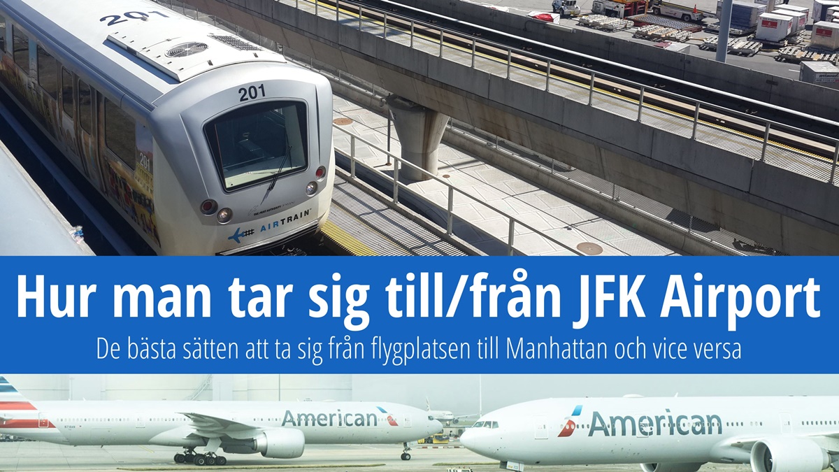 6 bästa tips för transfer från JFK flygplats till Manhattan | © Unsplash.com