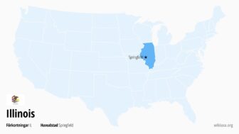 Illinois i USA – karta, fakta, städer och vad man kan se