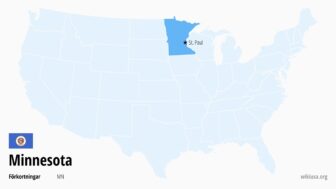 Minnesota i USA – karta, fakta, städer och vad man kan se