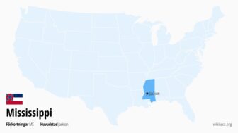 Mississippi i USA – fakta, karta, städer och vad man kan se