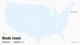 Rhode Island i USA – fakta, karta, städer och vad man kan se