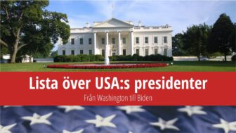 Lista över USA:s presidenter från Washington till Biden