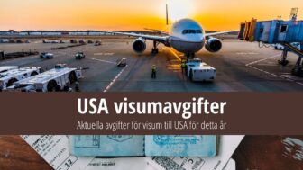 Översyn av visumavgifter i USA för 2024