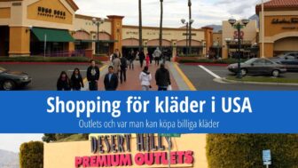 Bästa Outlets i USA – var man kan köpa designerkläder billigast