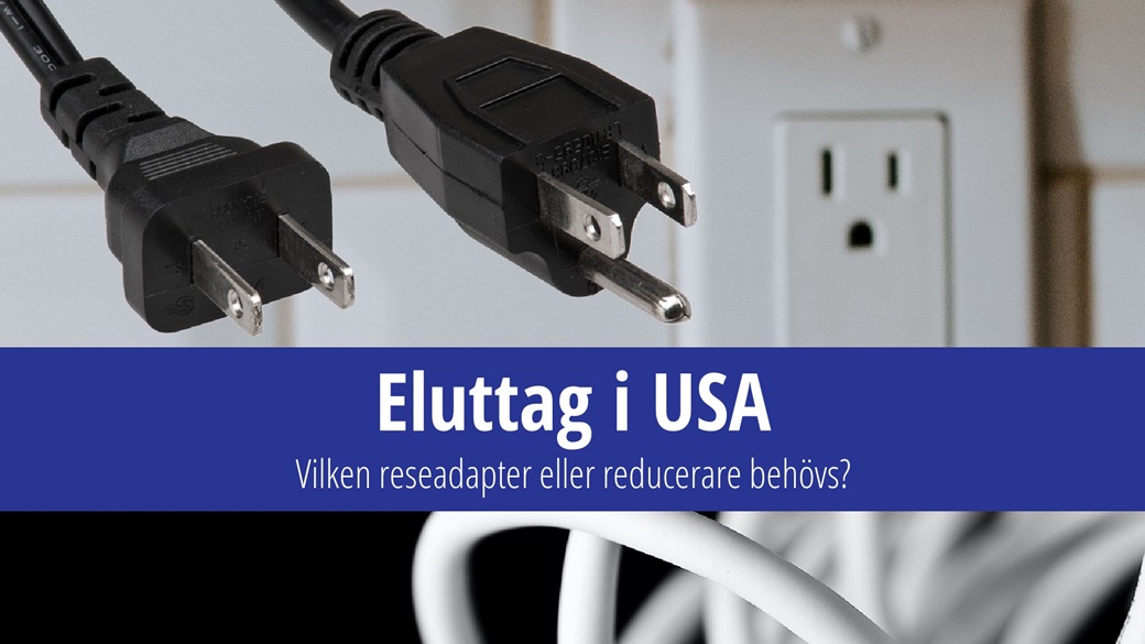 Eluttag i USA: Vilken reseadapter eller reducerare behövs? | © Pixabay.com