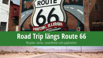 Road Trip längs Route 66: Resplan, kartor, sevärdheter och upplevelser