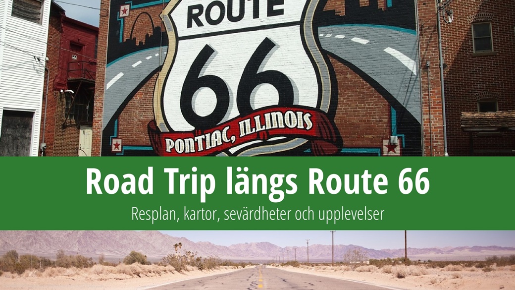 Resväg längs Route 66: Resväg, kartor, sevärdheter och upplevelser | © pixabay.com