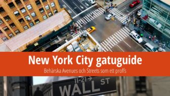 New Yorks gator – hur man känner igen Avenues och Streets