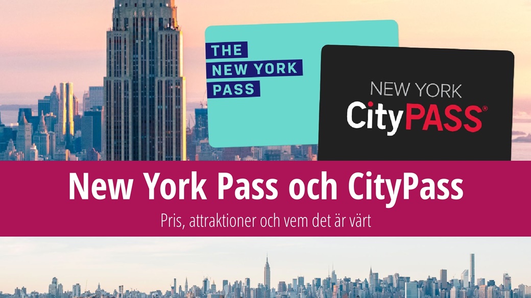 New York Pass vs CityPass – pris, attraktioner, är det värt det? | © CityPASS, © NewYorkPass.com, © Unsplash.com