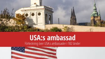 Förteckning över USA:s ambassader i 182 länder